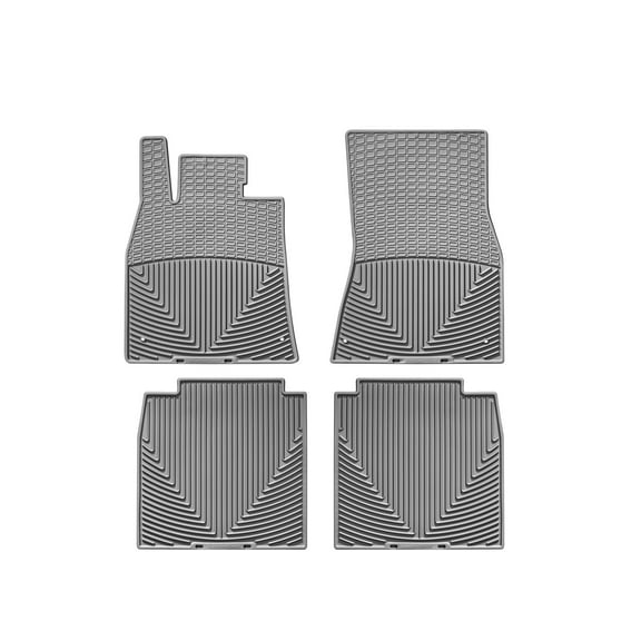 WeatherTech All-Weather Floor Mats compatible with 2007-2012 Lexus LS - 1st & 2nd Row, Grey