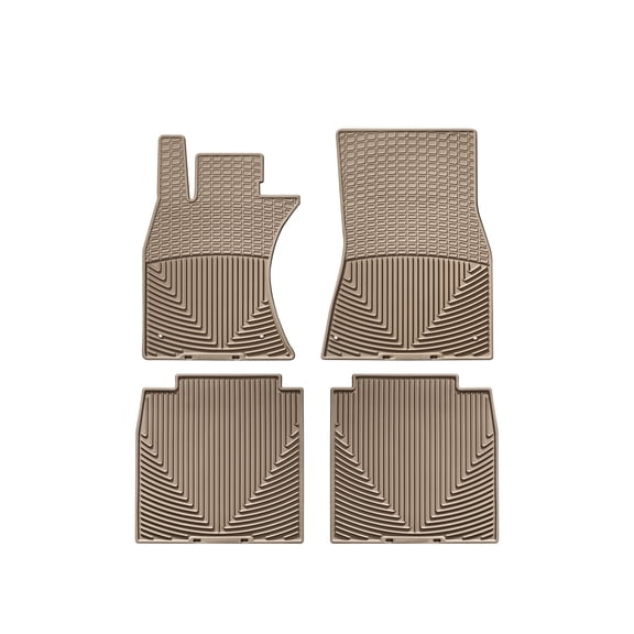 WeatherTech All-Weather Floor Mats compatible with 2007-2012 Lexus LS - 1st & 2nd Row, Tan