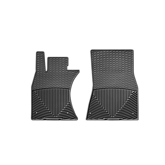 WeatherTech All-Weather Floor Mats compatible with 2007-2012 Lexus LS - 1st Row (Driver & Passenger), Black