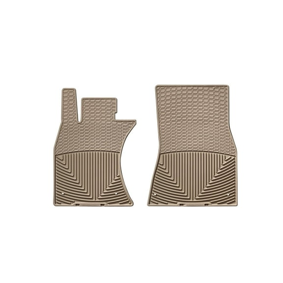 WeatherTech All-Weather Floor Mats compatible with 2007-2012 Lexus LS - 1st Row (Driver & Passenger), Tan