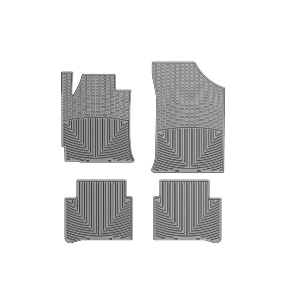 WeatherTech All-Weather Floor Mats compatible with 2007-2007 Nissan Altima - 1st & 2nd Row, Grey