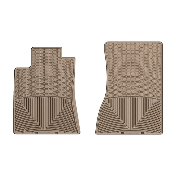 WeatherTech All-Weather Floor Mats compatible with 2010-2014 Cadillac CTS - 1st Row (Driver & Passenger), Tan