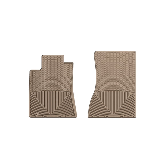 WeatherTech All-Weather Floor Mats compatible with 2010-2014 Cadillac CTS - 1st Row (Driver & Passenger), Tan