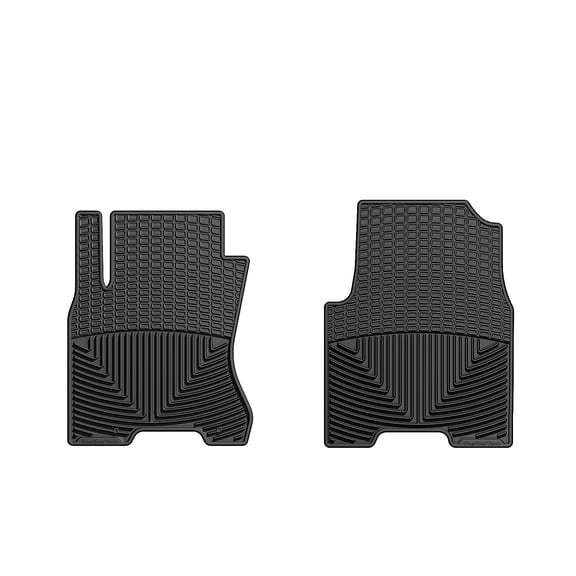 WeatherTech All-Weather Floor Mats compatible with 2008-2013 Nissan Rogue - 1st Row (Driver & Passenger), Black