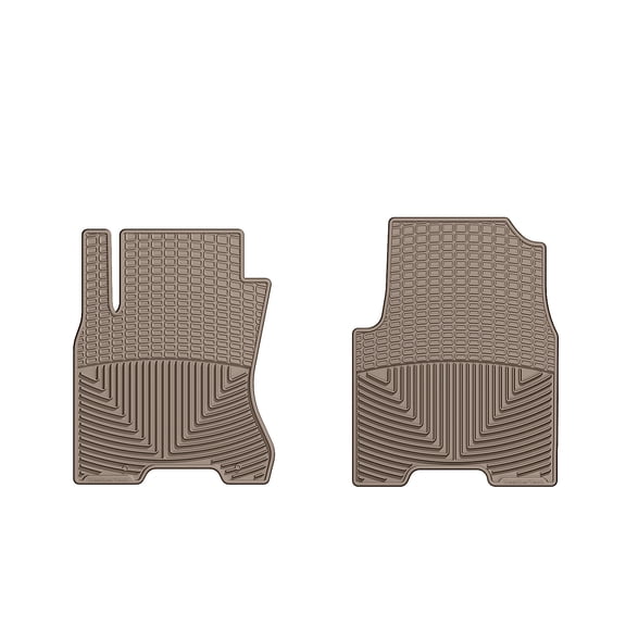 WeatherTech All-Weather Floor Mats compatible with 2008-2013 Nissan Rogue - 1st Row (Driver & Passenger), Tan