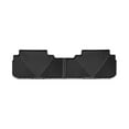 thumbnail image 1 of WeatherTech All-Weather Floor Mats compatible with 2008-2013 Toyota Highlander - 2nd Row, Black, 1 of 5
