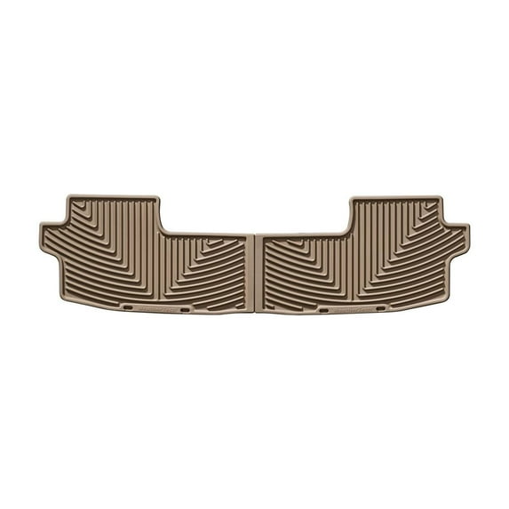 WeatherTech All-Weather Floor Mats compatible with 2008-2013 Toyota Highlander - 3rd Row, Tan