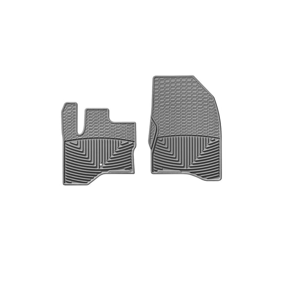 WeatherTech All-Weather Floor Mats compatible with 2009-2010 Ford Flex - 1st Row (Driver & Passenger), Grey