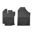 thumbnail image 1 of WeatherTech All-Weather Floor Mats compatible with 2009-2012 Toyota Venza - 1st Row (Driver & Passenger), Black, 1 of 5