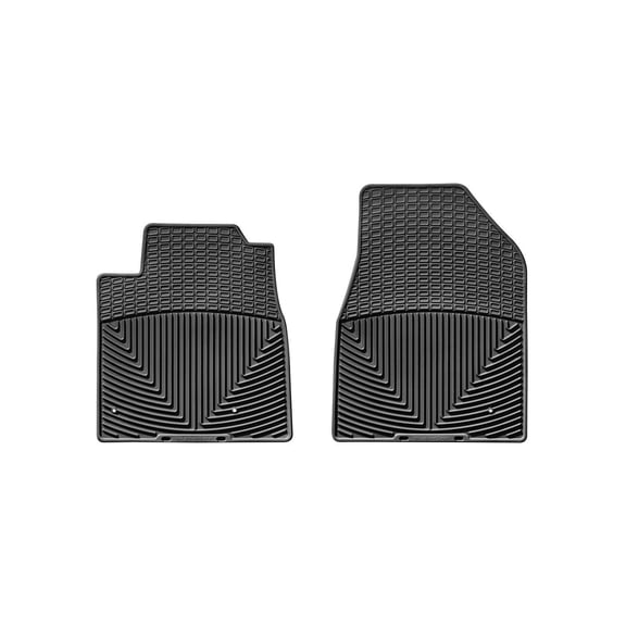 WeatherTech All-Weather Floor Mats compatible with 2009-2015 Honda Pilot - 1st Row (Driver & Passenger), Black