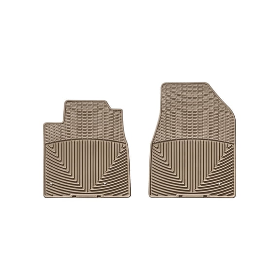 WeatherTech All-Weather Floor Mats compatible with 2009-2015 Honda Pilot - 1st Row (Driver & Passenger), Tan