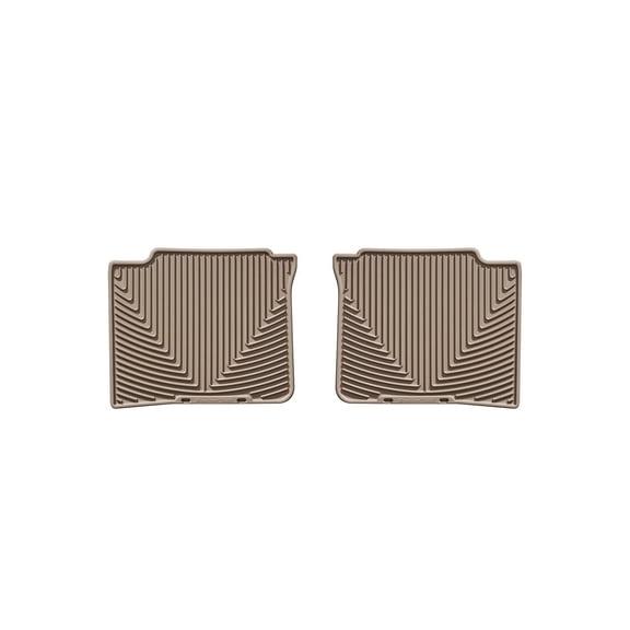 WeatherTech All-Weather Floor Mats compatible with 2009-2012 Toyota Venza - 2nd Row, Tan