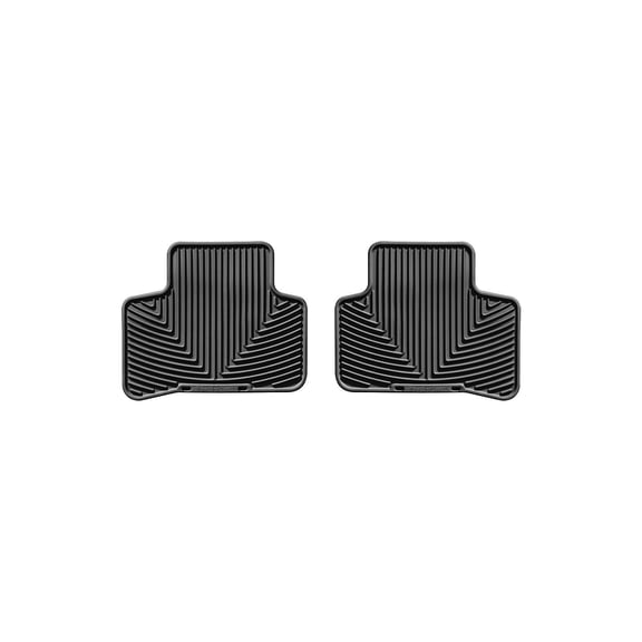 WeatherTech All-Weather Floor Mats compatible with 2010-2012 Mercedes GLK-Class - 2nd Row, Black