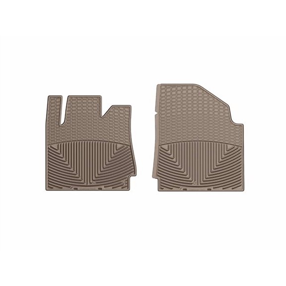 WeatherTech All-Weather Floor Mats compatible with 2010-2016 Cadillac SRX - 1st Row (Driver & Passenger), Tan