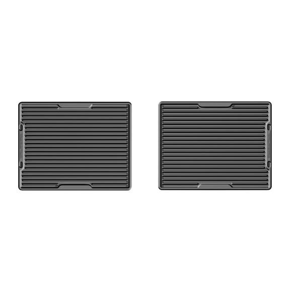 WeatherTech All-Weather Floor Mats compatible with 2011-2019 Ford Taurus - 2nd Row, Black