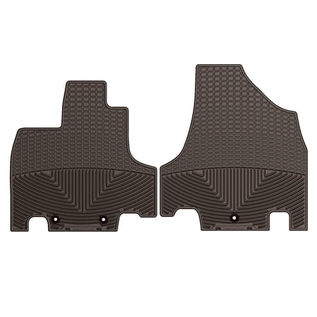WeatherTech All-Weather Floor Mats compatible with 2011-2017 Honda Odyssey - 1st Row (Driver & Passenger), Cocoa