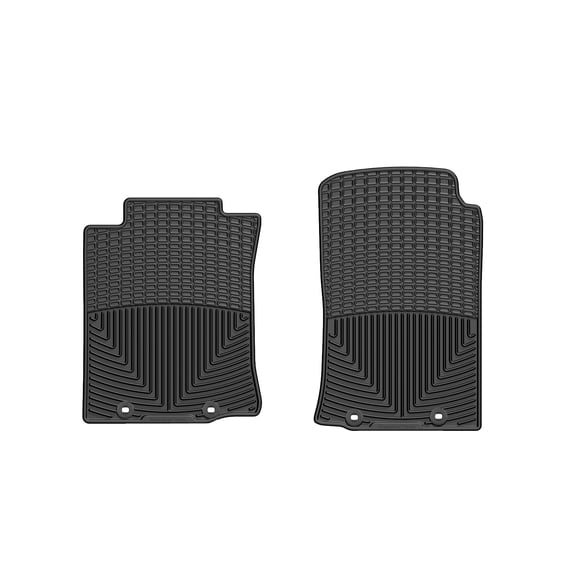 WeatherTech All-Weather Floor Mats compatible with 2012-2015 Toyota Tacoma - 1st Row (Driver & Passenger), Black