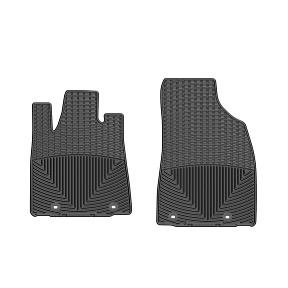 WeatherTech All-Weather Floor Mats compatible with 2013-2015 Lexus RX - 1st Row (Driver & Passenger), Black
