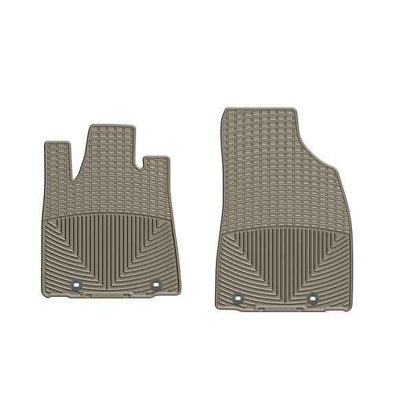WeatherTech All-Weather Floor Mats compatible with 2013-2015 Lexus RX - 1st Row (Driver & Passenger), Tan