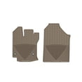 thumbnail image 1 of WeatherTech All-Weather Floor Mats compatible with 2013-2015 Toyota Venza - 1st Row (Driver & Passenger), Tan, 1 of 5