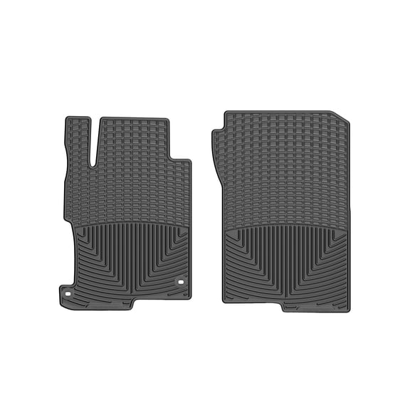 WeatherTech All-Weather Floor Mats compatible with 2013-2017 Honda Accord - 1st Row (Driver & Passenger), Black