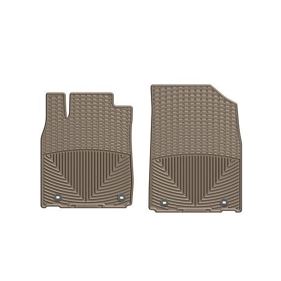 WeatherTech All-Weather Floor Mats compatible with 2013-2018 Lexus ES - 1st Row (Driver & Passenger), Tan