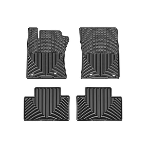 WeatherTech All-Weather Floor Mats compatible with 2013-2024 Toyota 4Runner - 1st & 2nd Row, Black