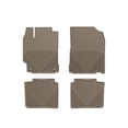 thumbnail image 1 of WeatherTech All-Weather Floor Mats compatible with 2012-2013 Toyota Camry - 1st & 2nd Row, Tan, 1 of 5