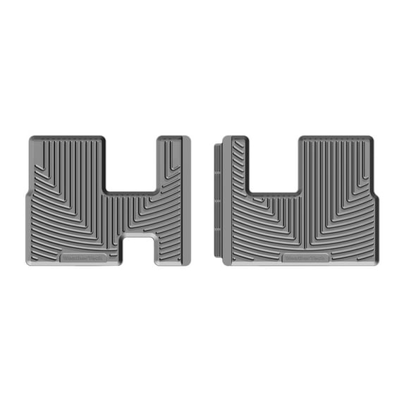 WeatherTech All-Weather Floor Mats compatible with 2014-2019 Toyota Highlander - 3rd Row, Grey