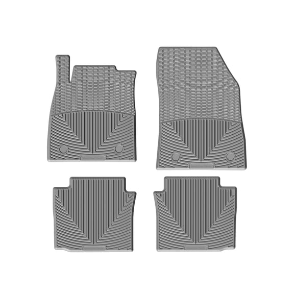 WeatherTech All-Weather Floor Mats compatible with 2014-2020 Chevrolet Impala - 1st & 2nd Row, Grey