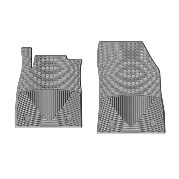 WeatherTech All-Weather Floor Mats compatible with 2014-2020 Chevrolet Impala - 1st Row (Driver & Passenger), Grey