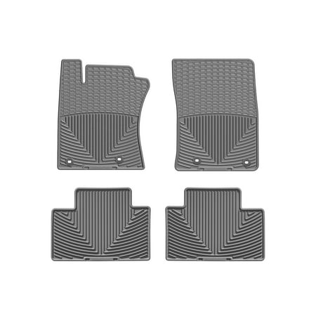 WeatherTech All-Weather Floor Mats compatible with 2014-2023 Lexus GX - 1st & 2nd Row, Grey