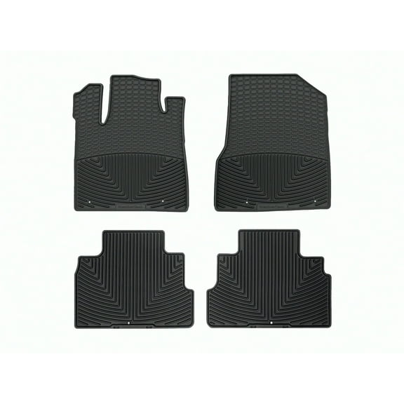 WeatherTech All-Weather Floor Mats compatible with 2015-2024 Nissan Murano - 1st & 2nd Row, Black