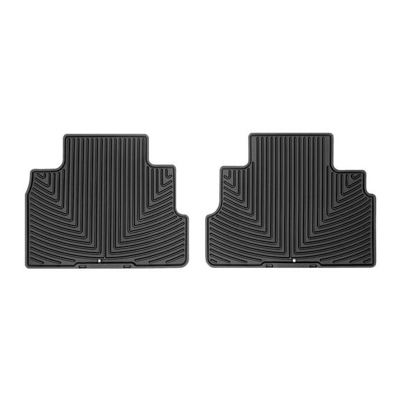 WeatherTech All-Weather Floor Mats compatible with 2015-2024 Nissan Murano - 2nd Row, Black
