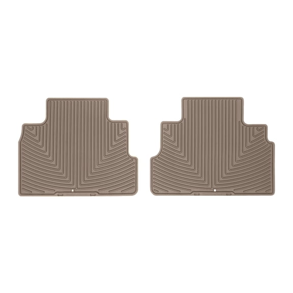 WeatherTech All-Weather Floor Mats compatible with 2015-2024 Nissan Murano - 2nd Row, Tan