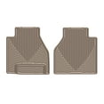thumbnail image 1 of WeatherTech All-Weather Floor Mats compatible with 2009-2015 Nissan Frontier - 2nd Row, Tan, 1 of 5