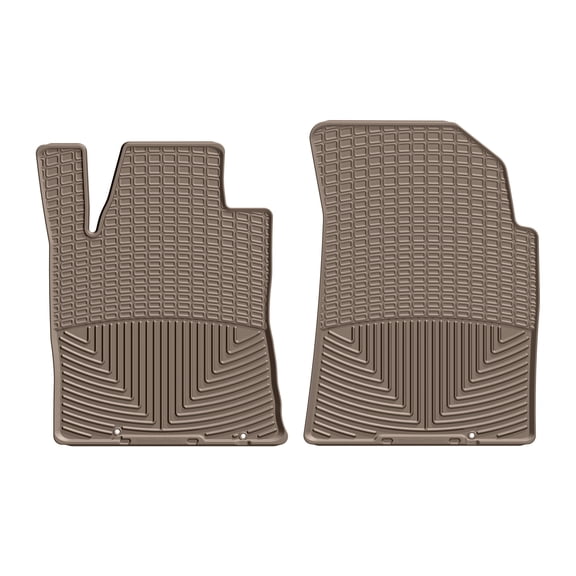 WeatherTech All-Weather Floor Mats compatible with 2016-2023 Nissan Maxima - 1st Row (Driver & Passenger), Tan
