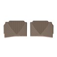 thumbnail image 1 of WeatherTech All-Weather Floor Mats compatible with 2016-2025 Chevrolet Malibu - 2nd Row, Tan, 1 of 5