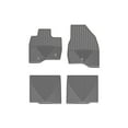thumbnail image 1 of WeatherTech All-Weather Floor Mats compatible with 2017-2019 Ford Explorer - 1st & 2nd Row, Grey, 1 of 5
