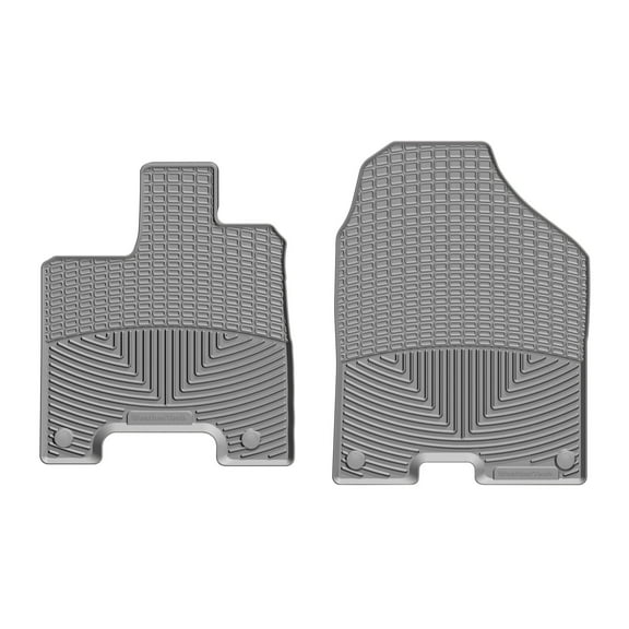WeatherTech All-Weather Floor Mats compatible with 2017-2026 Honda Ridgeline - 1st Row (Driver & Passenger), Grey