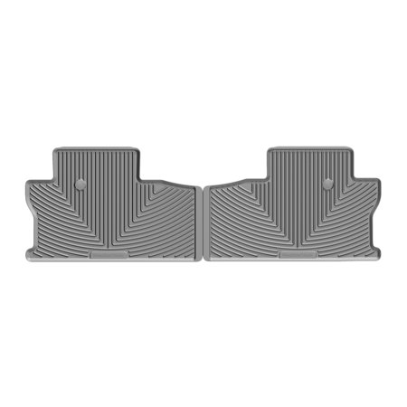 WeatherTech All-Weather Floor Mats compatible with 2017-2026 Honda Ridgeline - 2nd Row, Grey