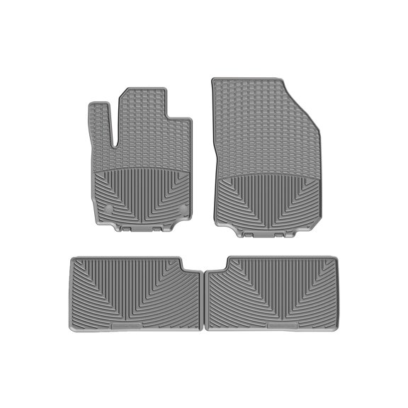 WeatherTech All-Weather Floor Mats compatible with 2018-2024 GMC Terrain - 1st & 2nd Row, Grey