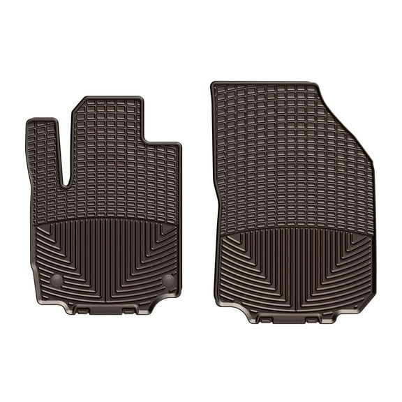 WeatherTech All-Weather Floor Mats compatible with 2018-2024 GMC Terrain - 1st Row (Driver & Passenger), Cocoa