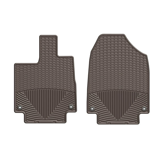 WeatherTech All-Weather Floor Mats compatible with 2018-2026 Honda Odyssey - 1st Row (Driver & Passenger), Cocoa