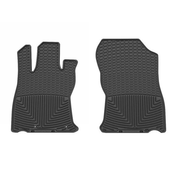 WeatherTech All-Weather Floor Mats compatible with Subaru Forester Wilderness, Forester - 1st Row (Driver & Passenger), Black