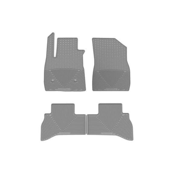 WeatherTech All-Weather Floor Mats compatible with 2020-2026 Buick Encore GX - 1st & 2nd Row, Grey