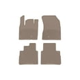 thumbnail image 1 of WeatherTech All-Weather Floor Mats compatible with 2021-2022 Nissan Rogue - 1st & 2nd Row, Tan, 1 of 5