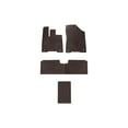 thumbnail image 1 of WeatherTech All-Weather Floor Mats compatible with 2021-2024 Toyota Sienna - Complete Set (1st Row, 2nd and Row Aisle), Cocoa, 1 of 5