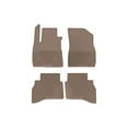thumbnail image 1 of WeatherTech All-Weather Floor Mats compatible with 2021-2026 Chevrolet TrailBlazer - 1st & 2nd Row, Tan, 1 of 5