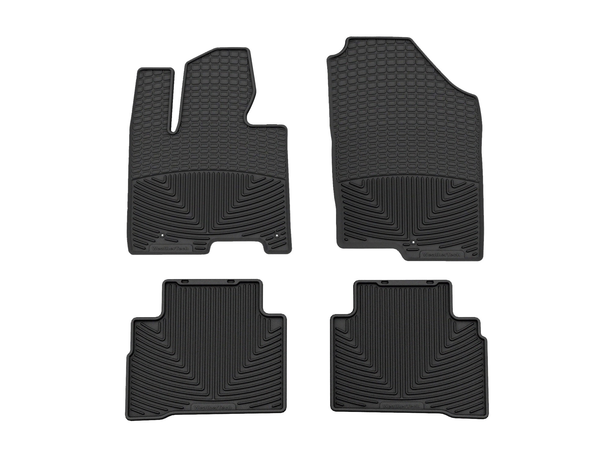 WeatherTech All-Weather Floor Mats compatible with 2022-2025 Hyundai ...